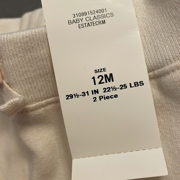 Ralph Lauren Sweat Suit Set 12Month - Picture 4 of 4